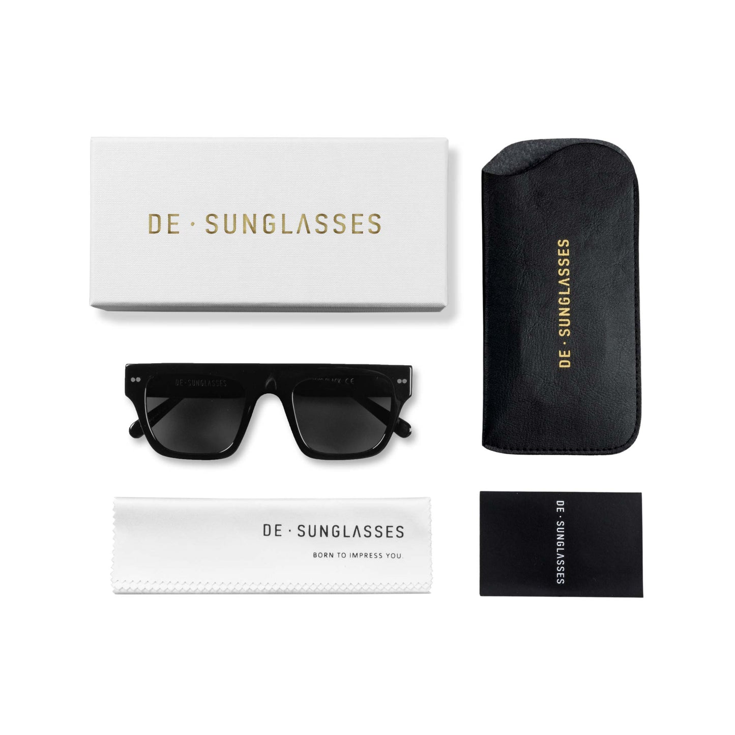 Tokyo Black De-sunglasses case