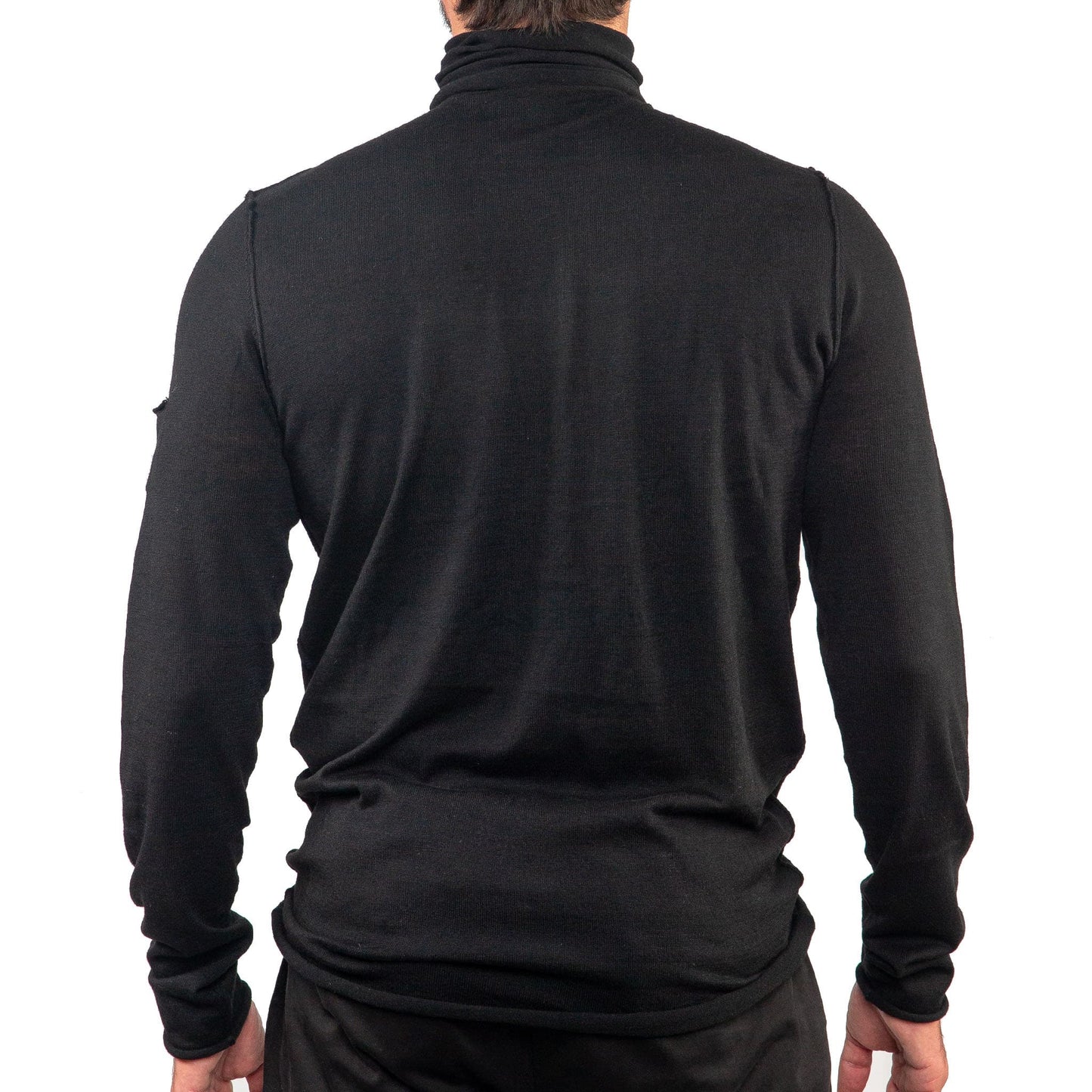 Ανδρική μπλούζα ζιβάγκο σε λεπτή πλέξη full fashion T546M - Shirt Lab store